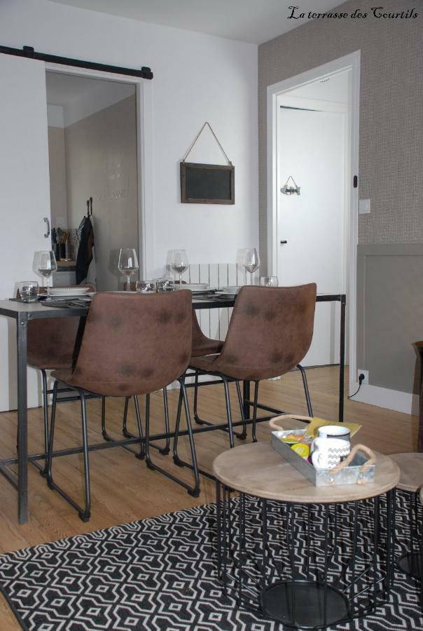 La Terrasse Des Courtils Apartman Saint-Lo Kültér fotó